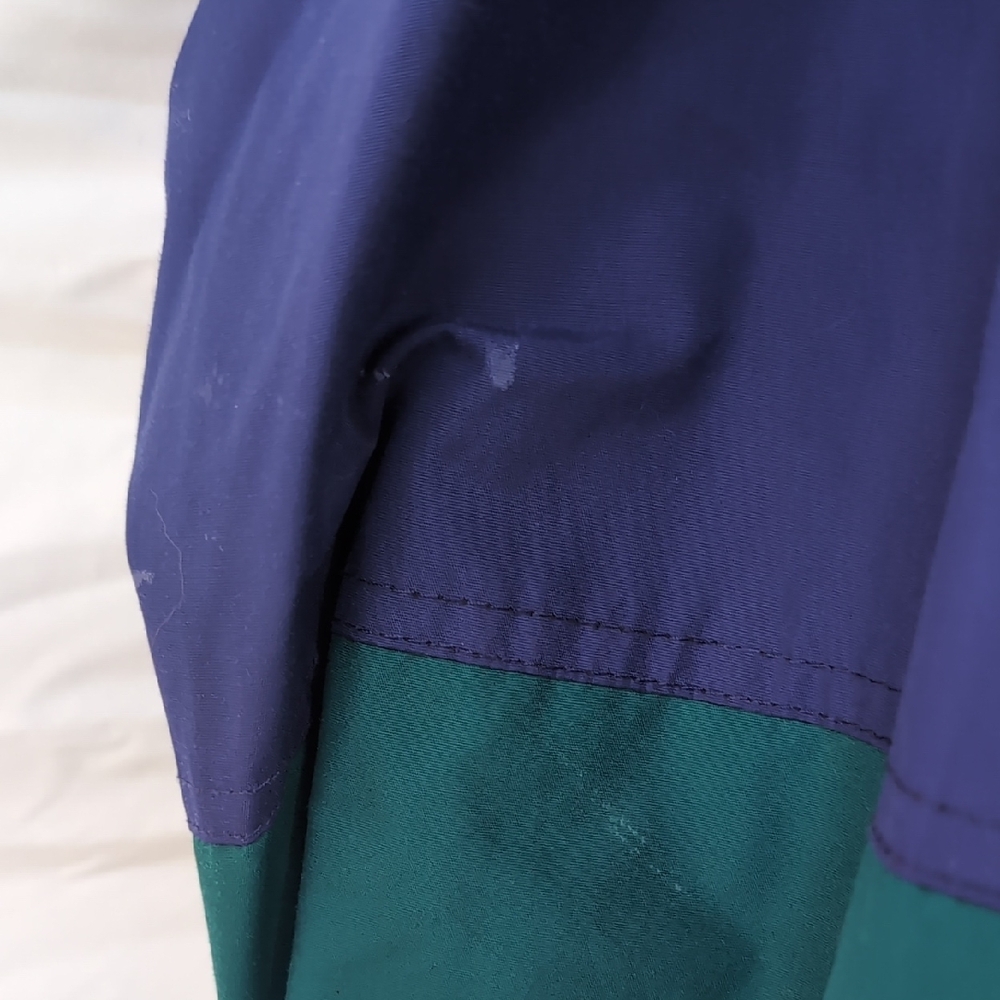 Teal and Purple Windbreaker Jacket - Picture 6 of 13